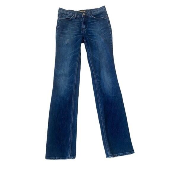 Gianfranco Ferre  GF Jeans Blue Denim Distressed - Picture 1 of 10